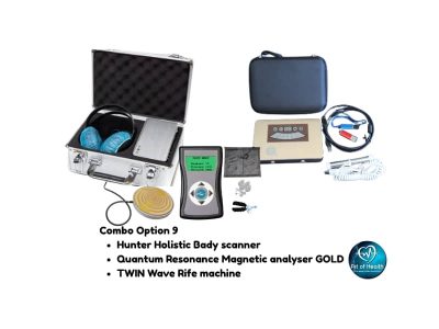 Hunter Pathogen Scanner, Quantum Analyser, Twin Rife Combo